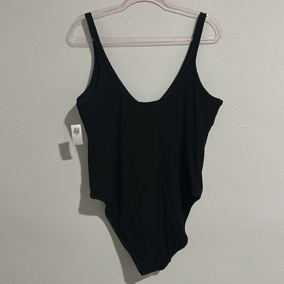 Crochet One-Piece Swimsuit - Picture 9 of 9